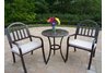 Rochester 3pc Bistro Set Coffee
