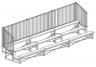 3 row commercial bleachers
