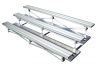 3 row aluminum bleachers