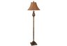 Pineapple Floor Lamp - Antique Gold