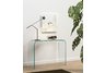 Mecca Clear Tempered Glass Console Table