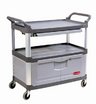 instrument cart, instrument carts, hand cart, hand carts, plastic hand cart, rubbermaid instrument c