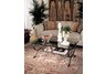 Florence Rectangle Cocktail Table with Glass Top