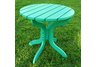 Round Adirondack Side Table