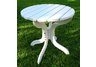 Round Adirondack Side Table