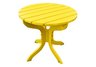 Round Adirondack Side Table