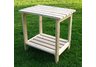 Classic Natural Adirondack Table