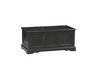 Antique Black Camden Blanket Chest