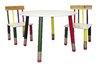 Kids Table 3-pc. Set - White Table