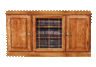 Traditional Oak TV Console 56w x 30h x 21d