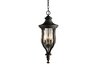Grand Aisle 3-Light Outdoor Pendant In Weathered Charcoal
