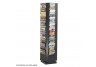 92-Pocket Steel Rotary Magazine Rack