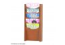 5-Pocket Wood Magazine Rack