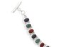 8.25 Multi stone toggle bracelet