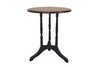 Round End Table - Cherry