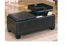 Ottoman/Bench Table with 2 Storage Bins/Tray
