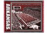 Univ of Arkansas Reynolds Stadium Throw