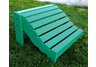 Curved Painted Adirondack Ottoman