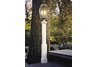 5x5x8' Primed Finial Top Lantern Post with Optional Fluted Sleeve