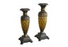 Set of 2 Candleholders - Antique bronze