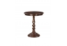 Brown Cherry Pedestal Accent Table