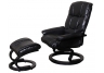 Alexander Leather Recliner & Ottoman