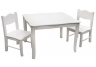 Classic White Table & Chairs Set