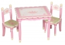 Lambs & Ivy Swan Lake Table & Chairs Set