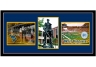 West Virginia Mountaineers Triple Shot Wall Hanging
