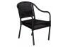 Wicker Round Back Dining Chair