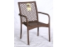 Wicker Square Back Dining Chair