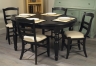 Oval Dining Table with Spindle Legs