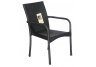 Wicker Square Back Dining Chair