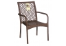Wicker Square Back Dining Chair