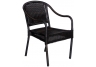 Wicker Round Back Dining Chair