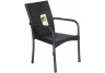 Wicker Square Back Dining Chair