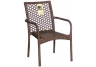 Wicker Square Back Dining Chair