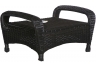 Bali Wicker Ottoman
