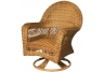 Lucaya Wicker Swivel Tilt Dining Chair