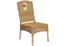 Bermuda Wicker Armless Dining Chair