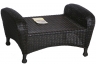Bermuda Wicker Ottoman
