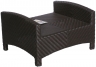 Carlton Wicker Ottoman