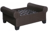 Emilia Wicker Ottoman