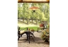 Hanging Copper Halogen Patio Heater