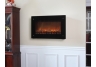 Black Wall Mounted Electric Fireplace