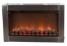 Stainless Steel Wall Mounted Electric Fireplace