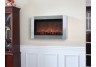 Stainless Steel Wall Mounted Electric Fireplace