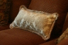 Robert Allen Damask Cloud Pillow with TYLERMF 104 Fringe