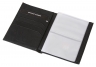 Alabama Black Leather Wallet Open