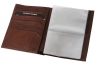 Alabama Brown Leather Hipster Wallet Open